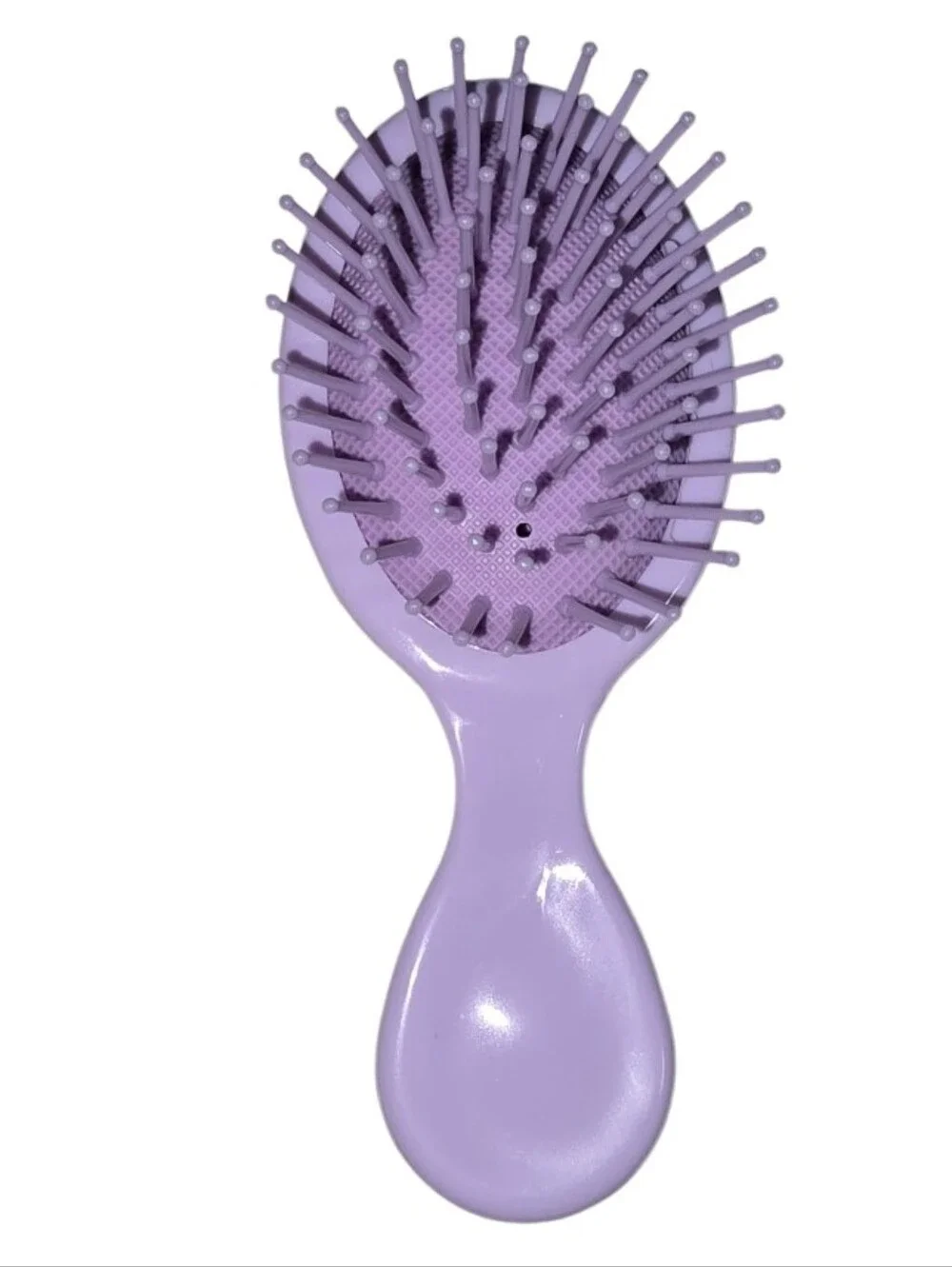Betty Boop Purple Hair Brush with Red Outfit and Yellow Bow